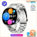 Mens Smart Watch 4 PRO AMOLED GPS Waterproof Wireless Call - YourGoods Online Shop