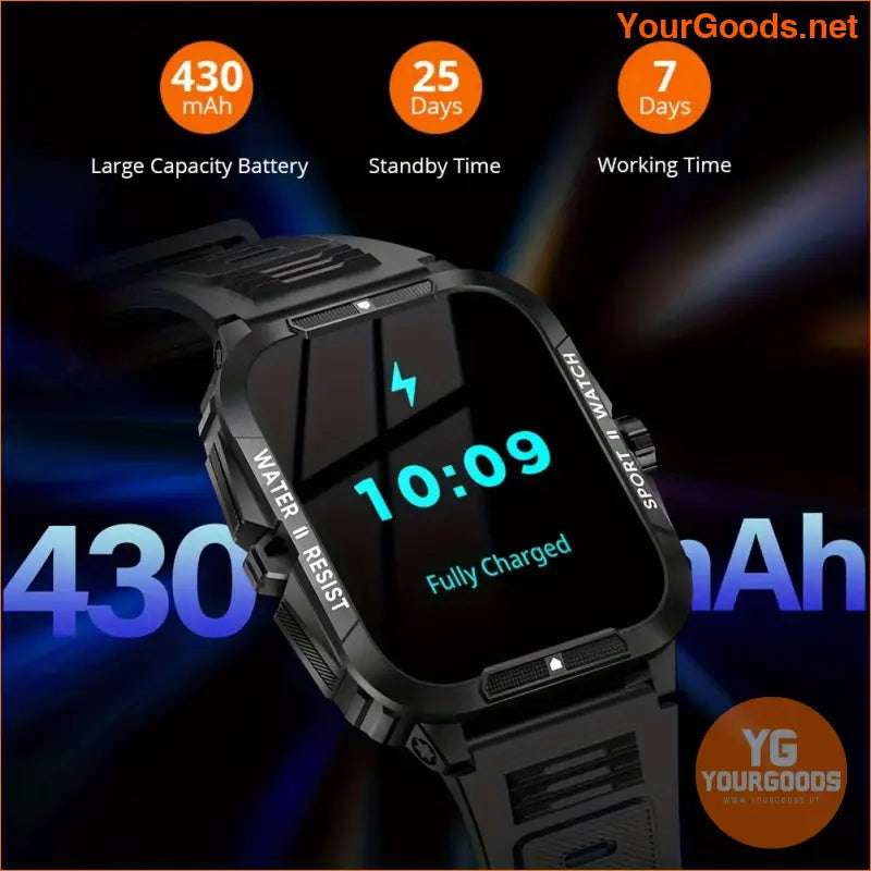 Mens Smart Watch HD Screen Voice Calling 100 Sports Modes - YourGoods Online Shop