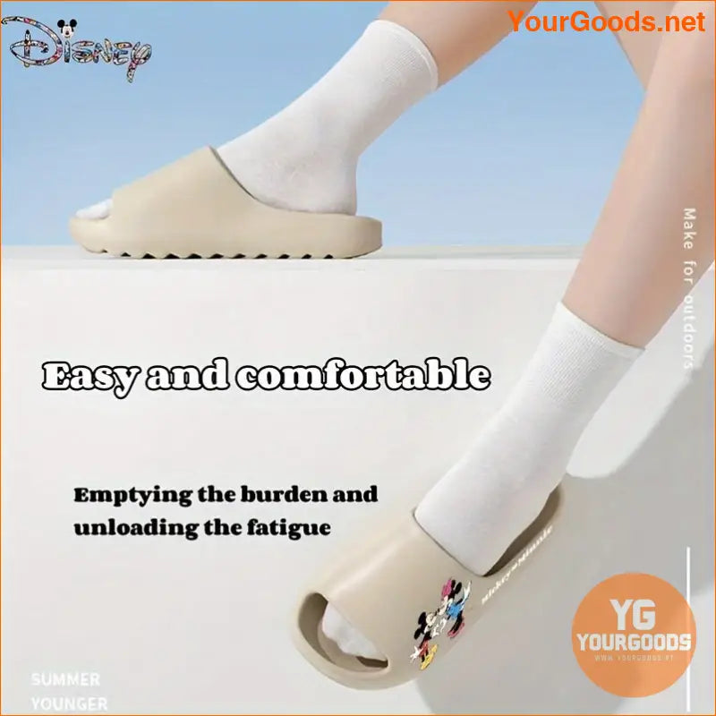 Mickey Minnie Kawaii Soft Sole NonSlip Slippers - YourGoods Online Shop