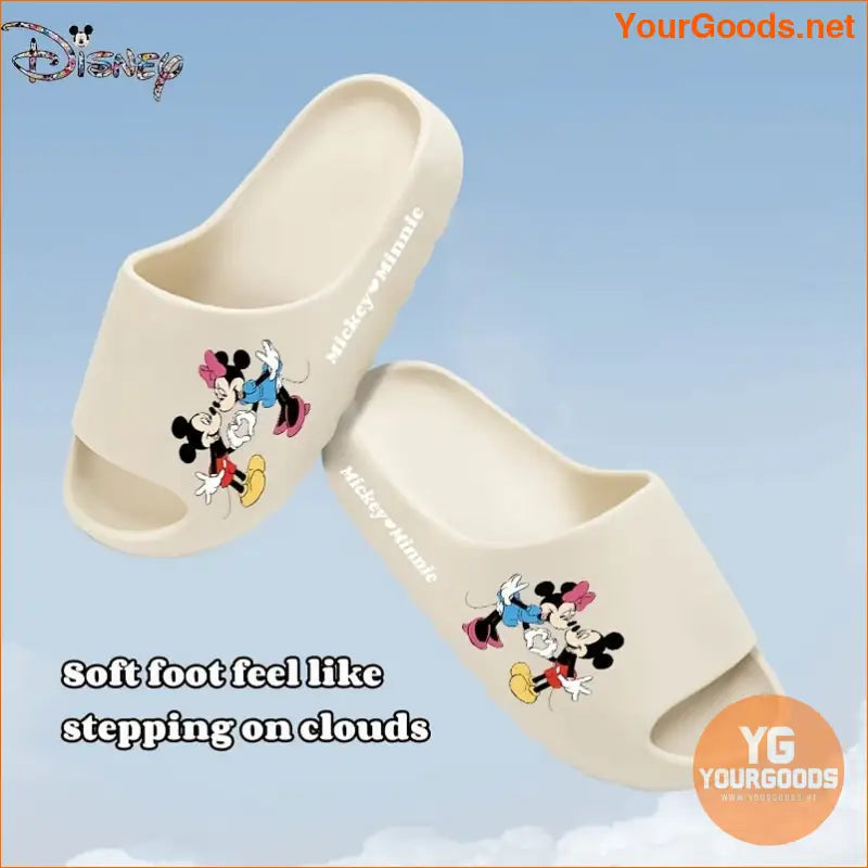 Mickey Minnie Kawaii Soft Sole NonSlip Slippers - YourGoods Online Shop