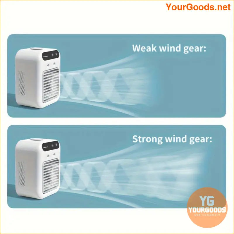 Mini Portable USBPowered Air Conditioner Fan - YourGoods Online Shop