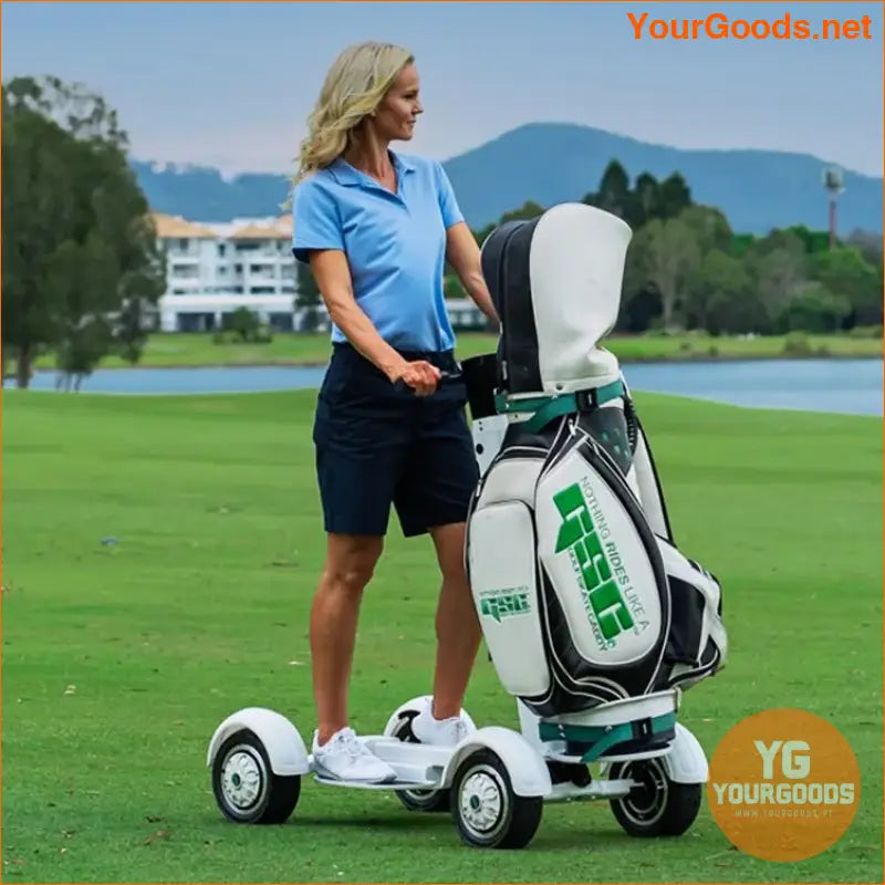 Mobility Scooters Electric 4 Wheel Dual Drive Chariot Golf 2000W Single Electric Golf Cart Golf Scooter