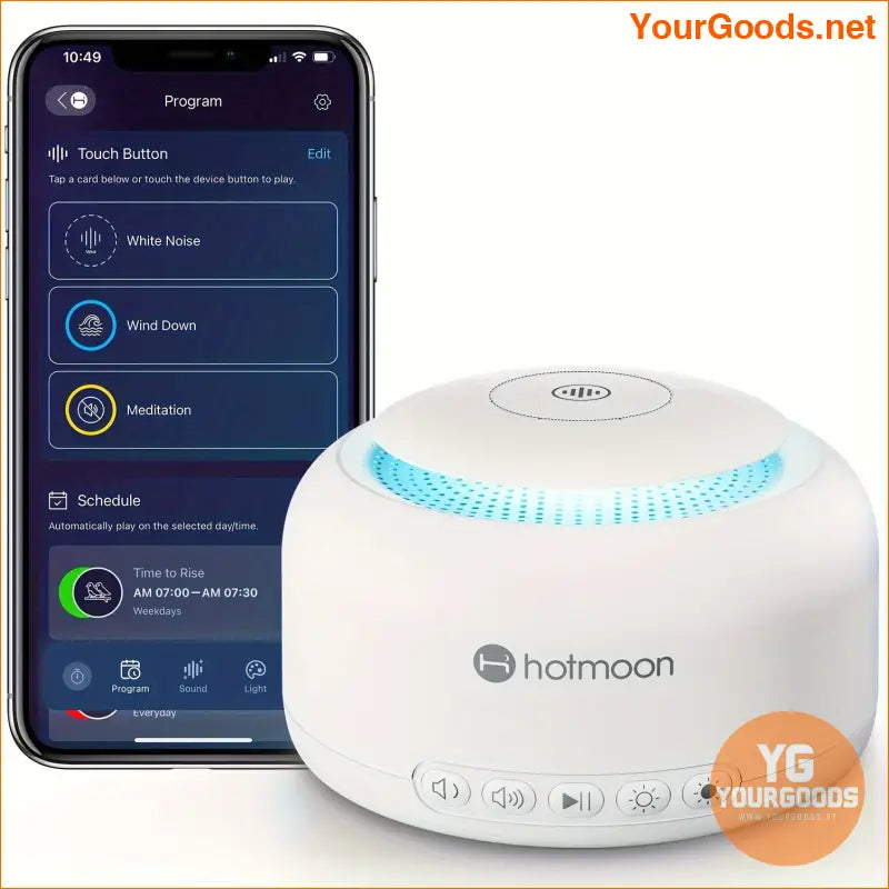 Mona Pro White Noise Machine Wireless Speaker - YourGoods Online Shop