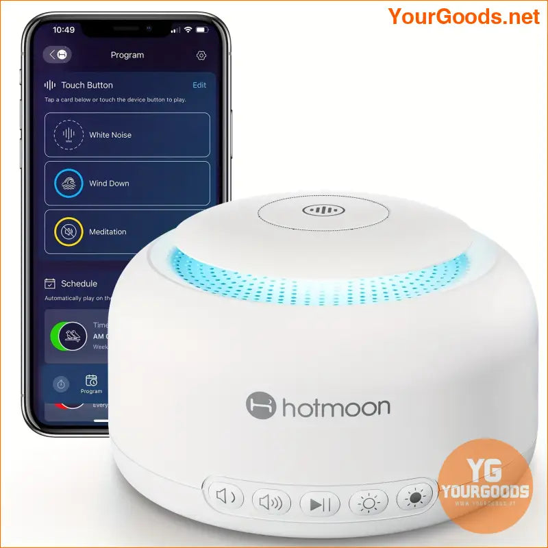 Mona Pro White Noise Machine Wireless Speaker - YourGoods Online Shop