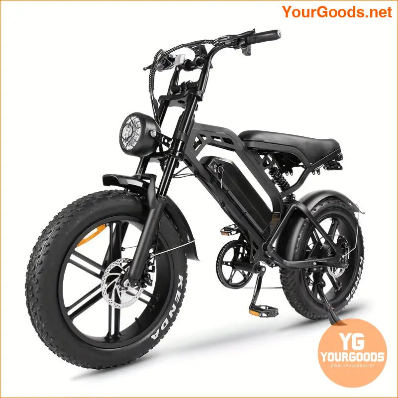 MOVCAN V20 Electric Cruiser Bike 750W 20MPH 40Mile Range - YourGoods Online Shop