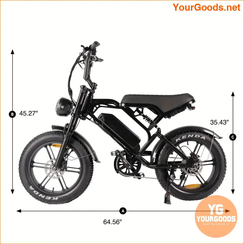 MOVCAN V20 Electric Cruiser Bike 750W 20MPH 40Mile Range - YourGoods Online Shop