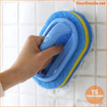 Multi Purpose Magic Sponge Scrubber With Handle - YourGoods Online Shop