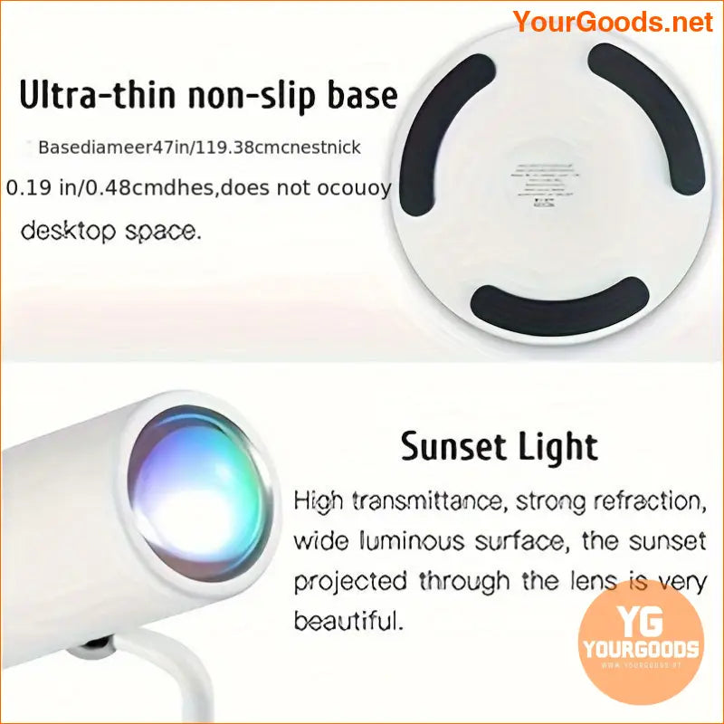 Multifunctional LED Table Light with Sunset Flashlight - YourGoods Online Shop