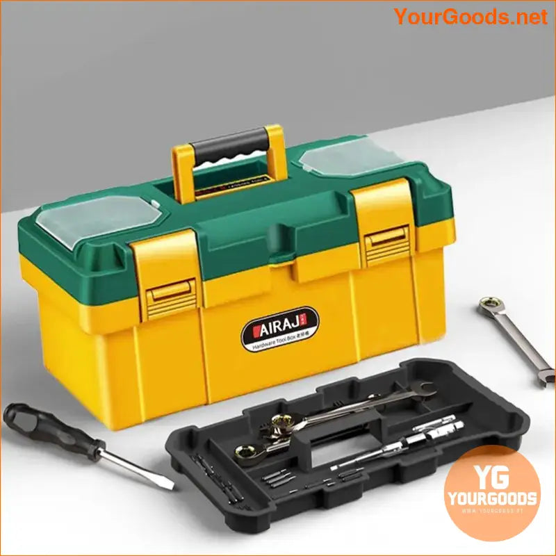 Multifunctional Plastic ABS Tool Storage Box Multiple Specifications with Handle Portable Tool Organizer - Tool Storage