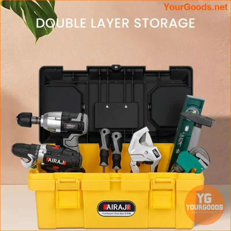 Multifunctional Plastic ABS Tool Storage Box Multiple Specifications with Handle Portable Tool Organizer - Tool Storage