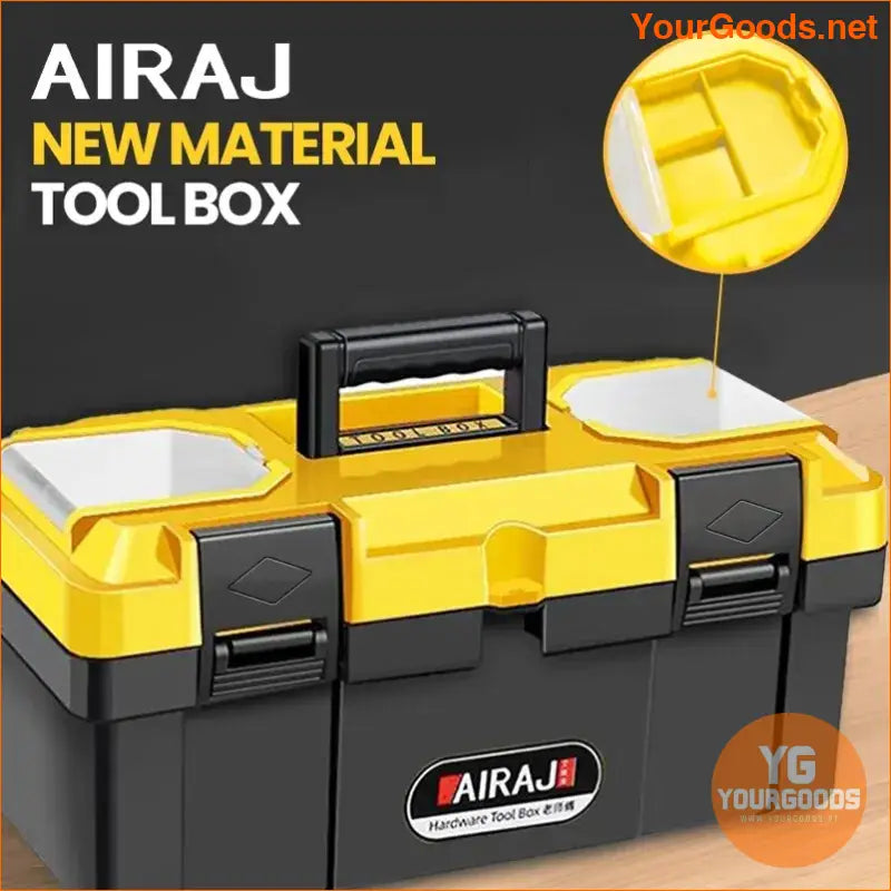 Multifunctional Plastic ABS Tool Storage Box Multiple Specifications with Handle Portable Tool Organizer - Tool Storage