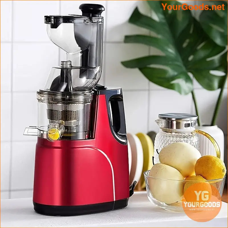 NutriPro High-Efficiency Cold Press Juicer Quiet Motor, Perfect for Healthy - YourGoods Online Shop