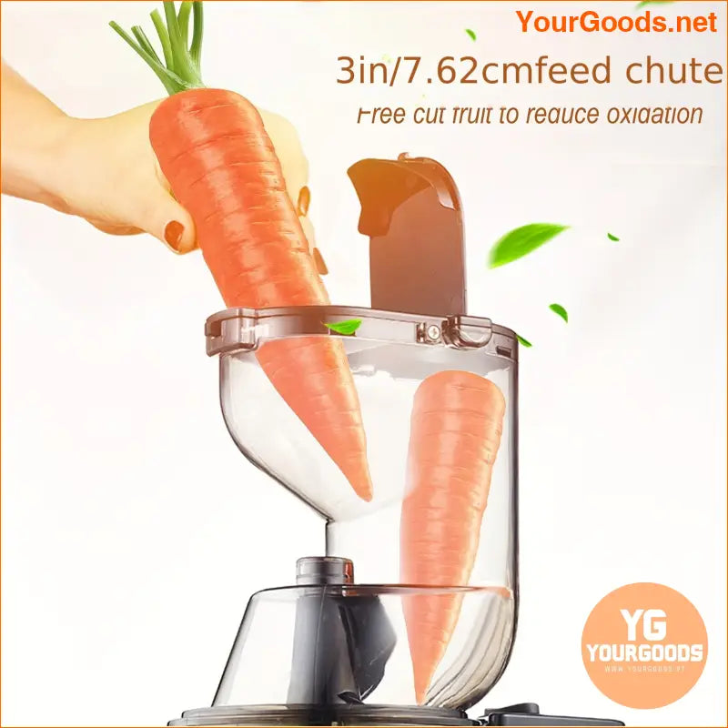 NutriPro High-Efficiency Cold Press Juicer Quiet Motor, Perfect for Healthy - YourGoods Online Shop