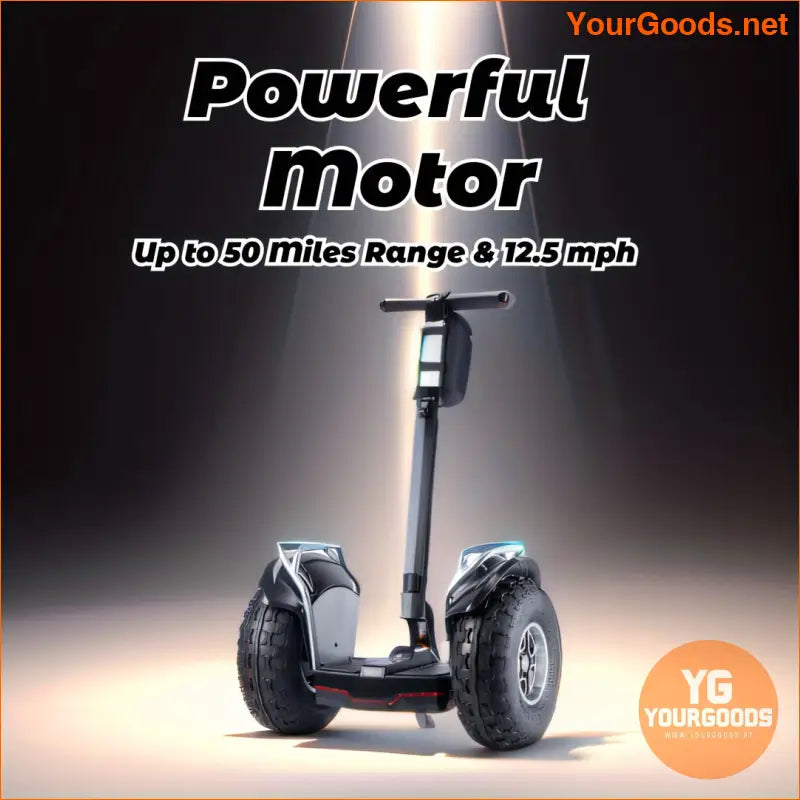 Off Road Smart Electric Scooter 19inch All Terrain Tires - YourGoods Online Shop