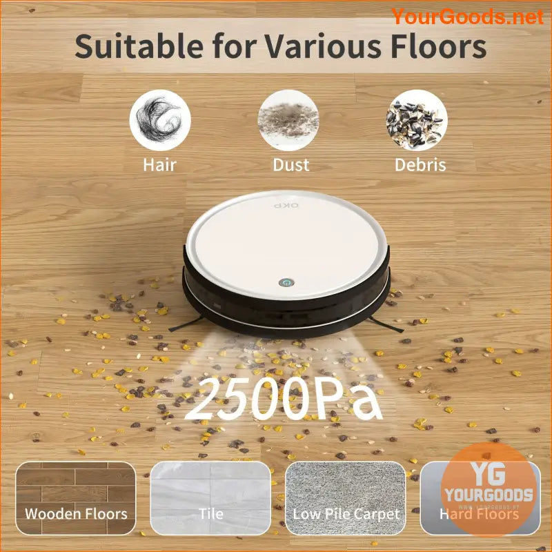 OKP K5 Robot Vacuum Mop WiFi Alexa Self Charging - YourGoods Online Shop