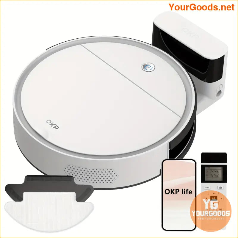 OKP K5 Robot Vacuum Mop WiFi Alexa Self Charging - YourGoods Online Shop