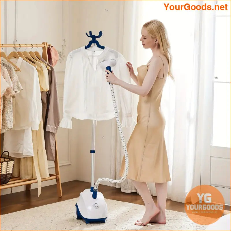 OLIXIS 1500W Garment Steamer with Rolling Wheels - YourGoods Online Shop