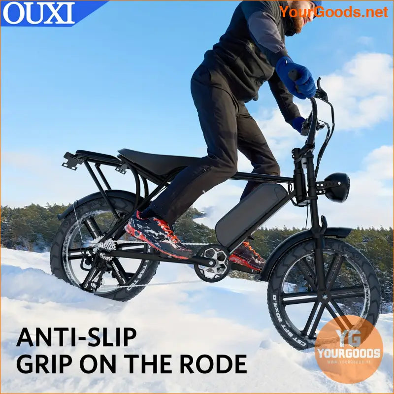 OUXI V8 Max 750W Fat Tire eMountain Bike - YourGoods Online Shop