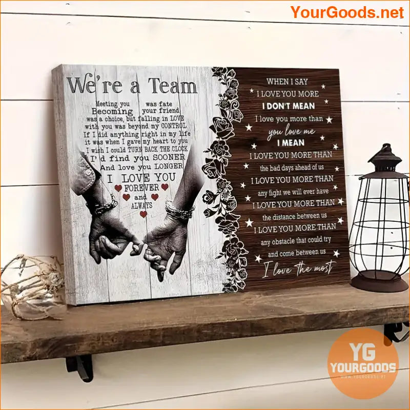 Personalized Romantic Canvas Meeting You Was Fate Artwork - YourGoods Online Shop