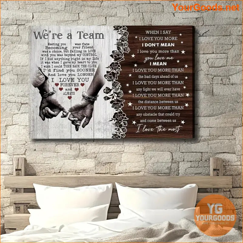 Personalized Romantic Canvas Meeting You Was Fate Artwork - YourGoods Online Shop