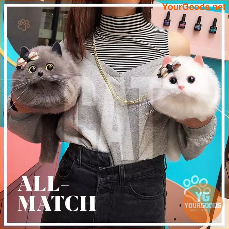 Plush Fashion Cute Cat Bag Plush Stuffed Animal Crossbody Bags - YourGoods Online Shop