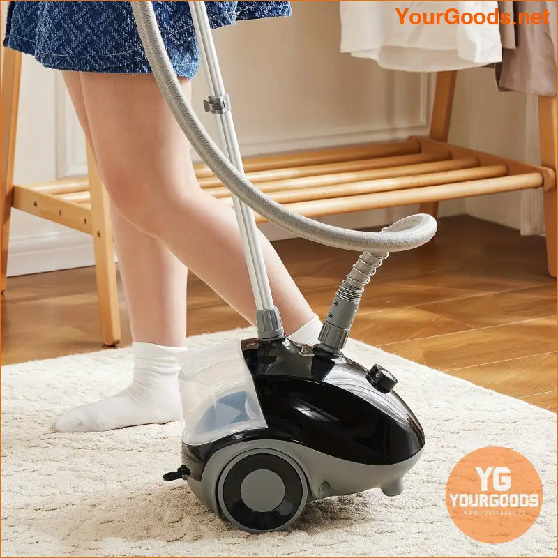 Portable 1500W Standing Garment Steamer with Wheels 17L Tank - YourGoods Online Shop