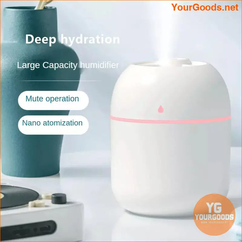 Portable 220ml USB Cool Mist Aroma Diffuser Humidifier - YourGoods Online Shop