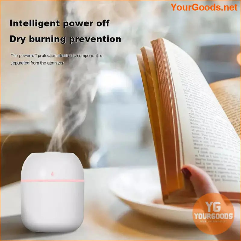 Portable 220ml USB Cool Mist Aroma Diffuser Humidifier - YourGoods Online Shop