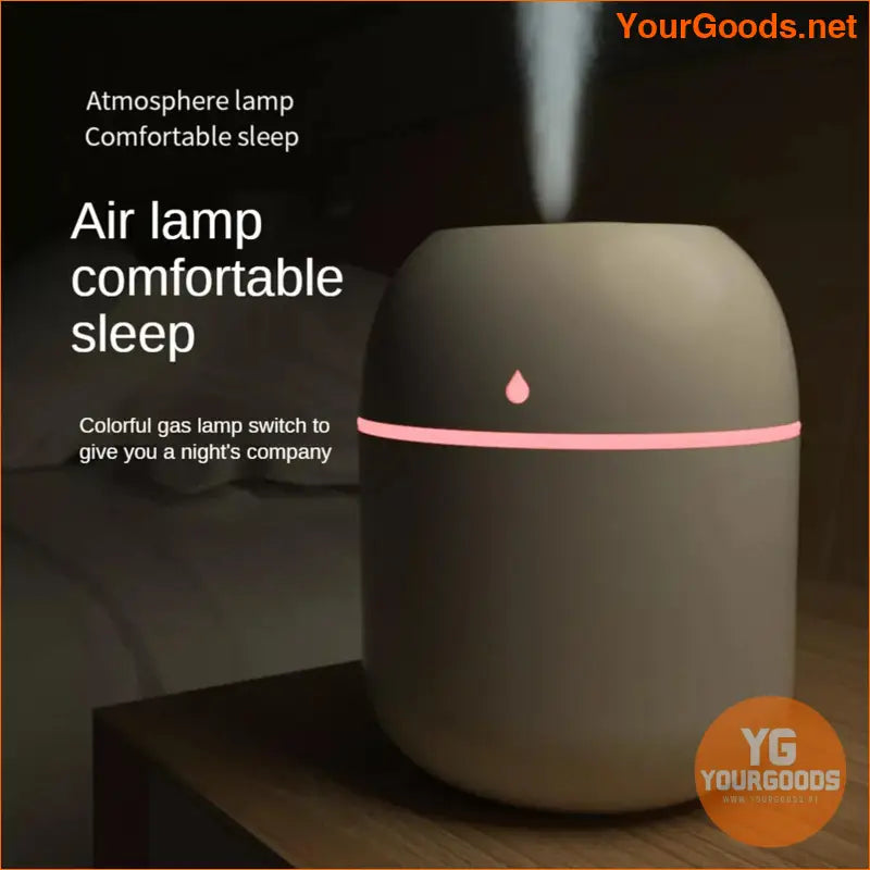 Portable 220ml USB Cool Mist Aroma Diffuser Humidifier - YourGoods Online Shop