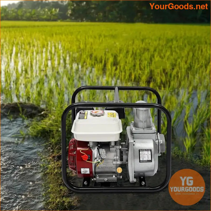 Portable 75HP Gas Powered Water Transfer Pump for Irrigation - YourGoods Online Shop