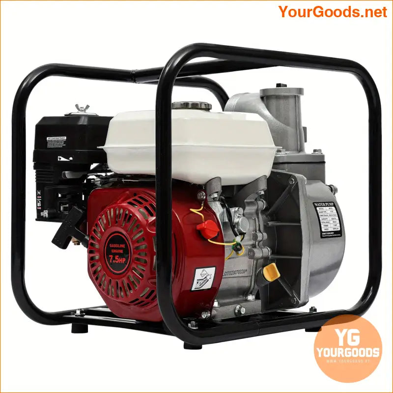 Portable 75HP Gas Powered Water Transfer Pump for Irrigation - YourGoods Online Shop