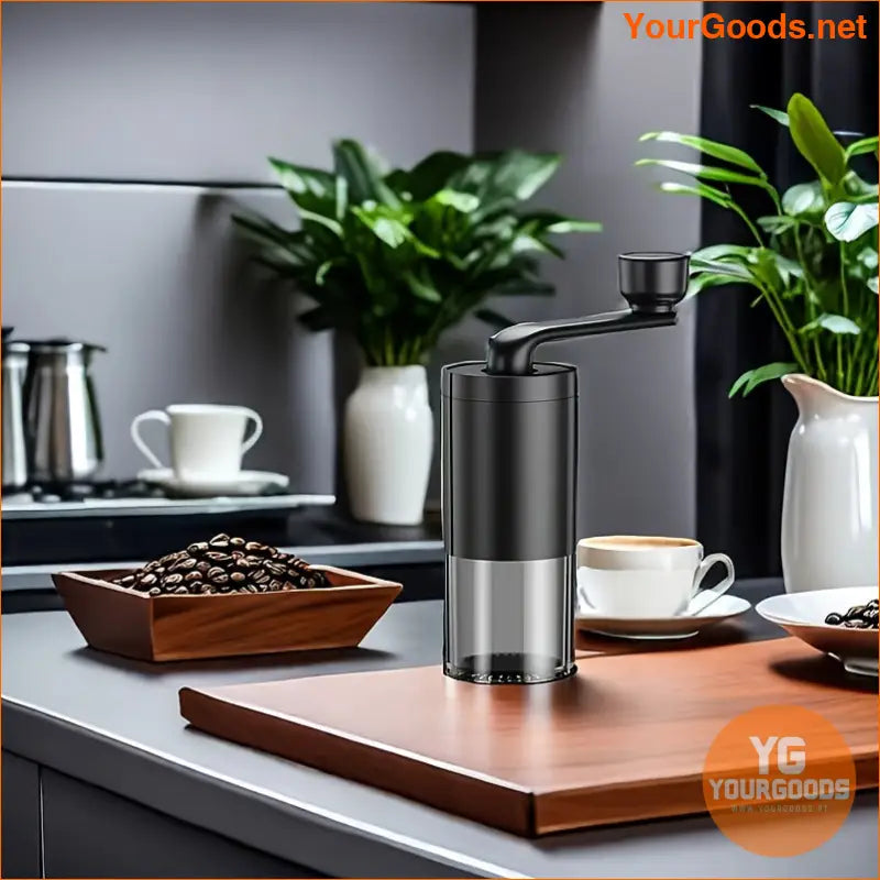 Portable Classic Manual Coffee Grinder with Adjustable Ceramic Burrs - YourGoods Online Shop