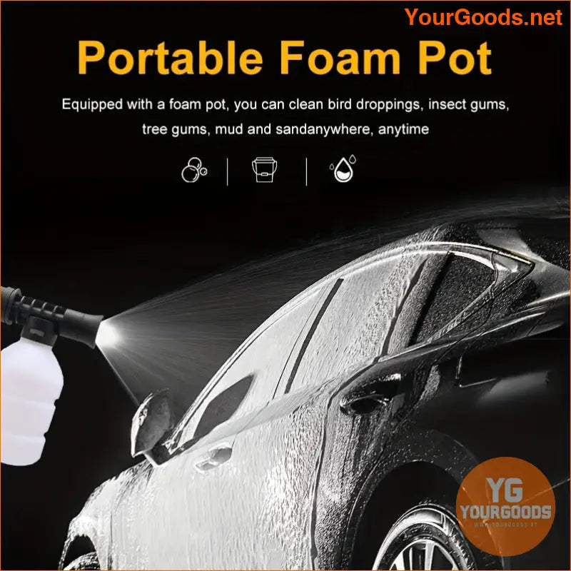 Portable Cordless High Pressure Washer for Home, Car - YourGoods Online Shop