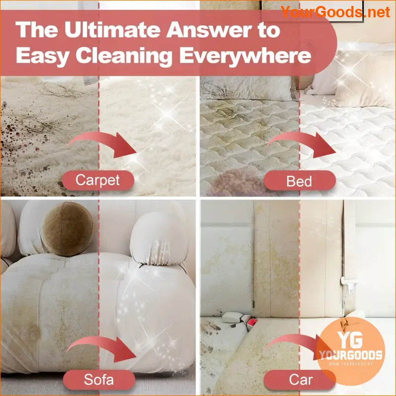 Portable Deep Cleaning Upholstery Carpet Cleaner Red - YourGoods Online Shop