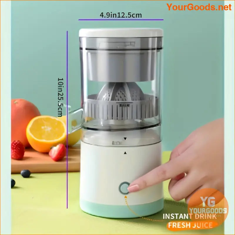 Portable FreshForce Pro Juicer USB Rechargeable Easy Separation - YourGoods Online Shop