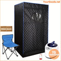 Portable FullSize Home Steam Sauna with Generator Chair Massager - YourGoods Online Shop