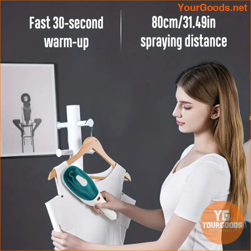 Portable Handheld Garment Steamer Powerful Travel Friendly Iron - YourGoods Online Shop