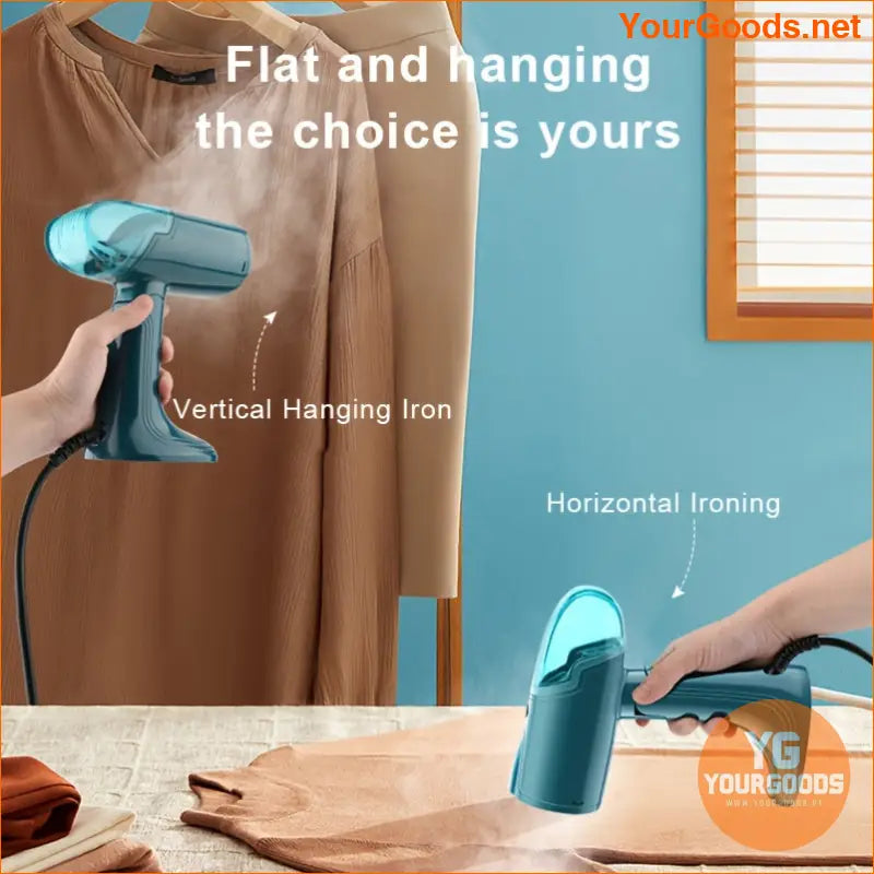 Portable Handheld Steamer Fabric Wrinkle Remover Travel Essential - YourGoods Online Shop