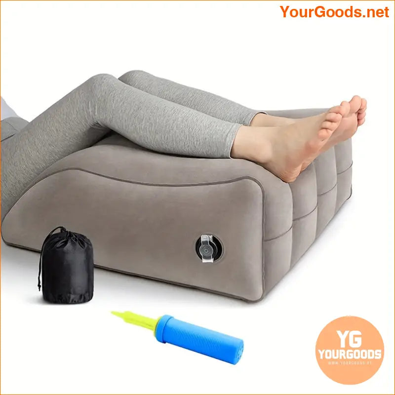 Portable Inflatable Leg Elevation Foot Support Pillow - YourGoods Online Shop