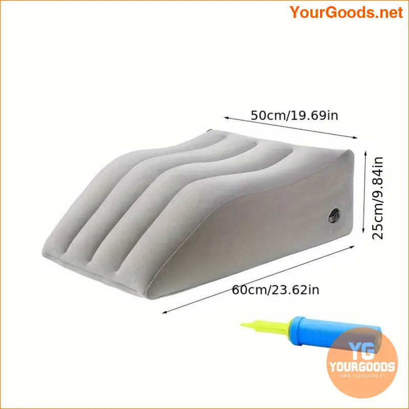 Portable Inflatable Leg Elevation Foot Support Pillow - YourGoods Online Shop