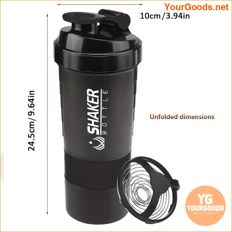 Portable Protein Shake Mixer Cup for Gym - YourGoods Online Shop