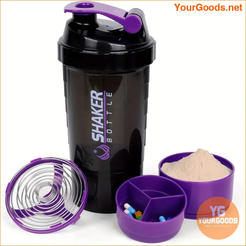 Portable Protein Shake Mixer Cup for Gym - YourGoods Online Shop