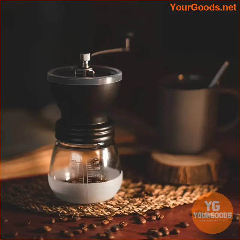 Portable Stainless Steel Hand Crank Coffee Grinder - YourGoods Online Shop