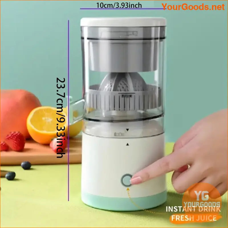 Portable USB Rechargeable Electric Citrus Juicer Compact and Durable - YourGoods Online Shop