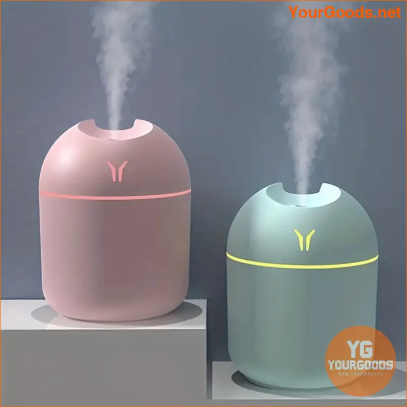 Portable USB Rechargeable Humidifier with Night Light Diffuser - YourGoods Online Shop