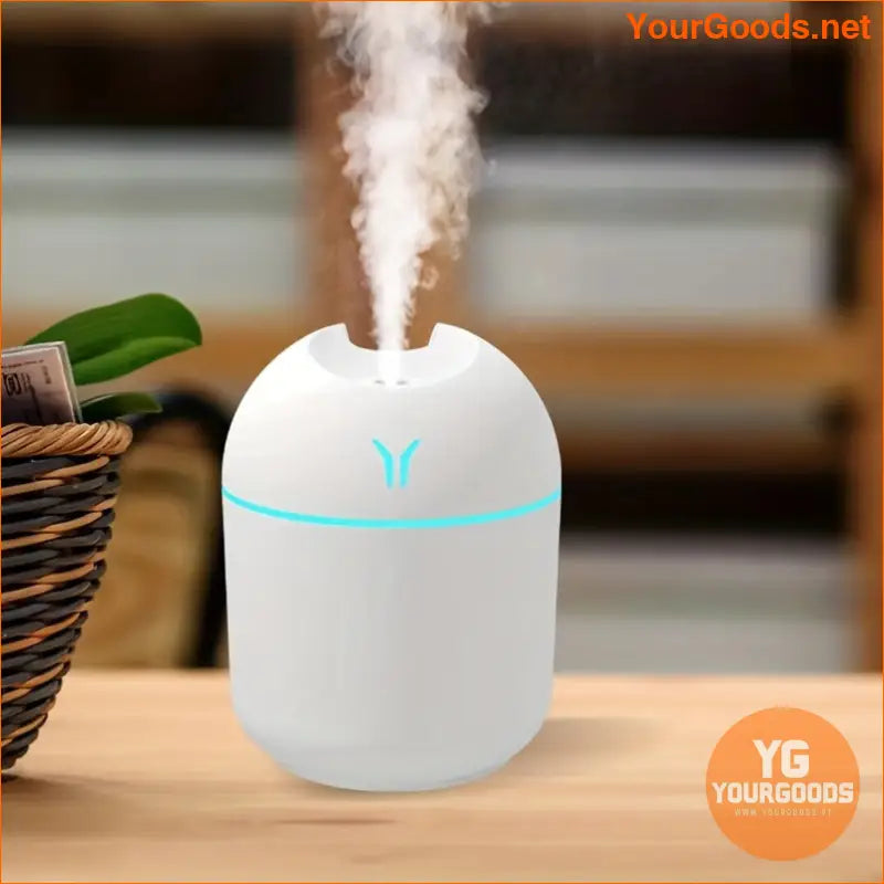 Portable USB Rechargeable Humidifier with Night Light Diffuser - YourGoods Online Shop