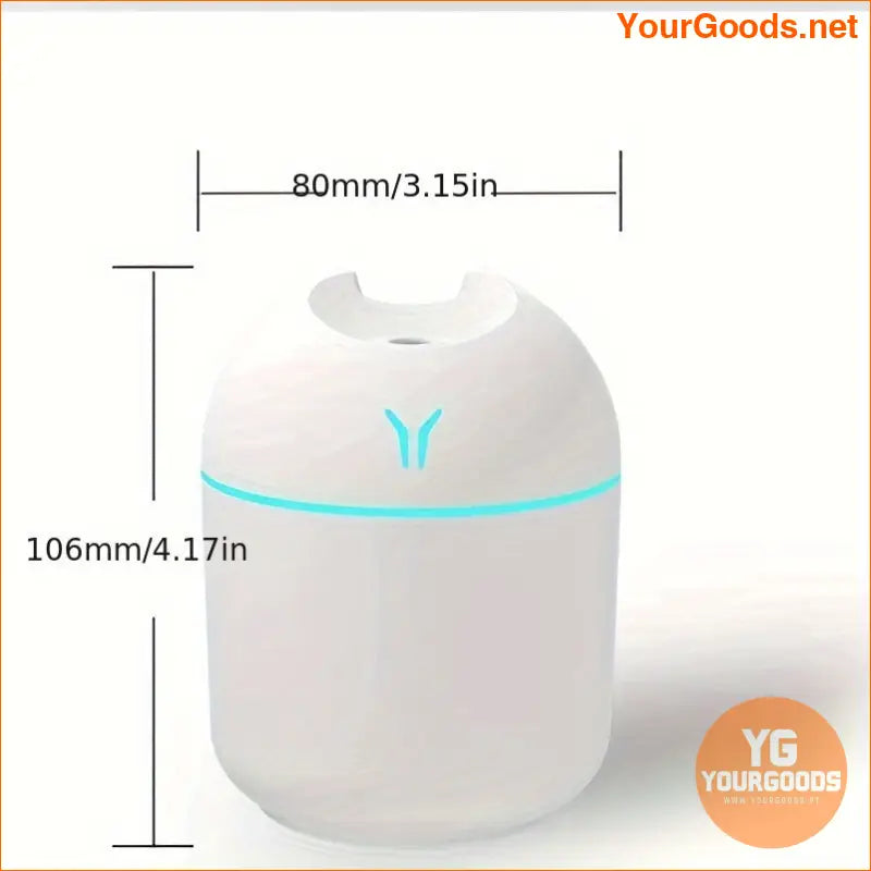 Portable USB Rechargeable Humidifier with Night Light Diffuser - YourGoods Online Shop