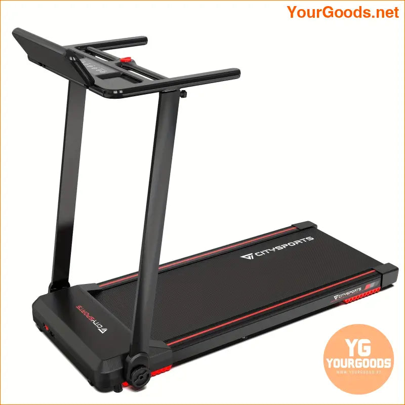 Power Fold Electric Treadmill with LED Fitness App - YourGoods Online Shop