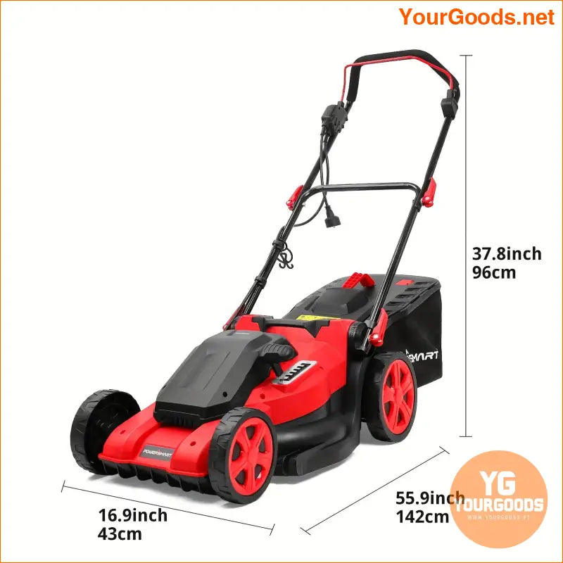 Power Smart Pro 17 135 Amp Electric Lawn Mower - YourGoods Online Shop