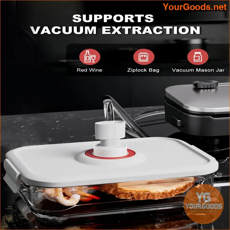 Powerful 10Bag Vacuum Sealer with Advanced Food Storage - YourGoods Online Shop